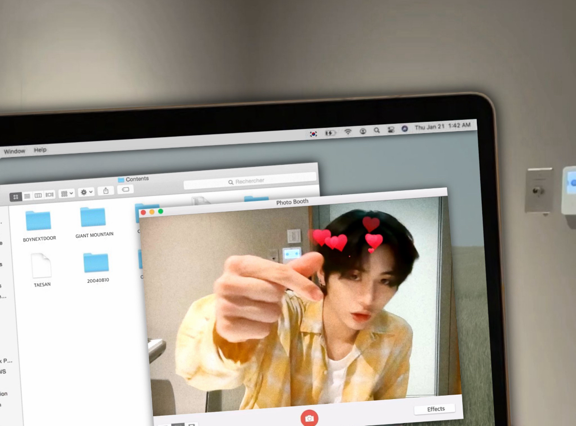 A moment captured by Taesan (BOYNEXTDOOR)'s fan