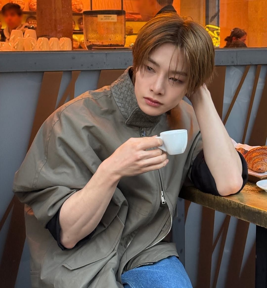 A moment captured by I.N (Stray Kids)'s fan