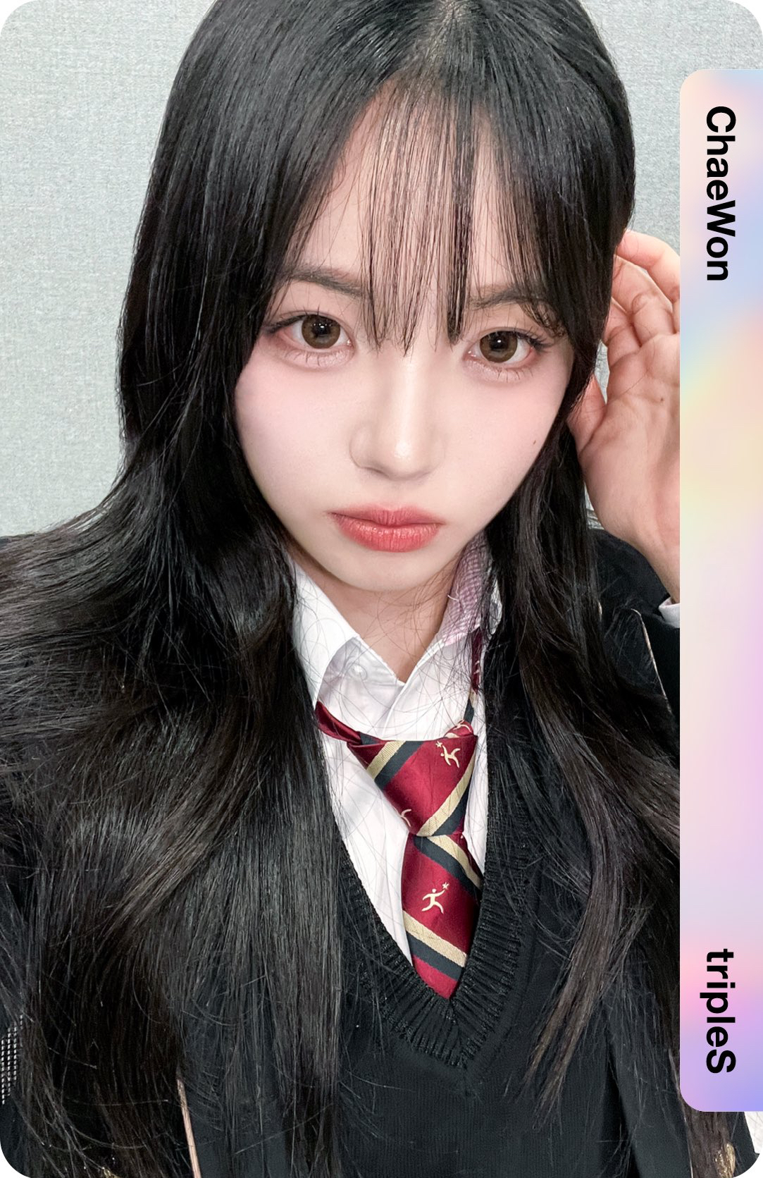 Behind-the-scenes cut of Kim Chaewon (tripleS)