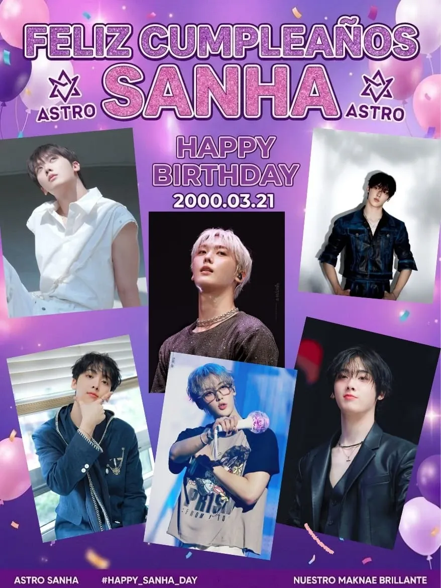 A moment captured by Sanha (ASTRO)'s fan