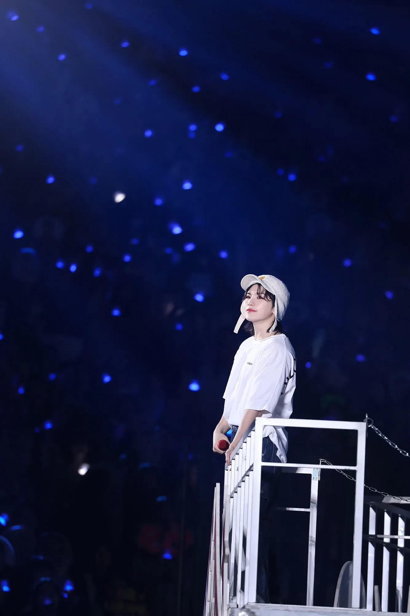 A moment captured by Woozi (SEVENTEEN)'s fan