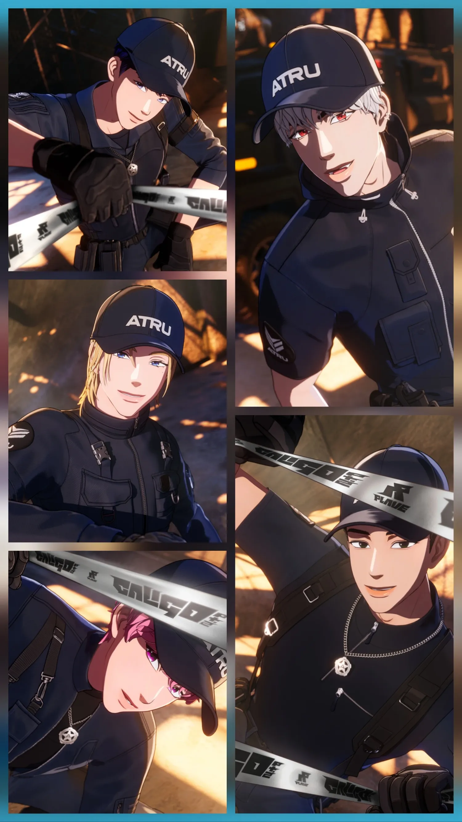 A heartfelt wallpaper shared by PLAVE's fans