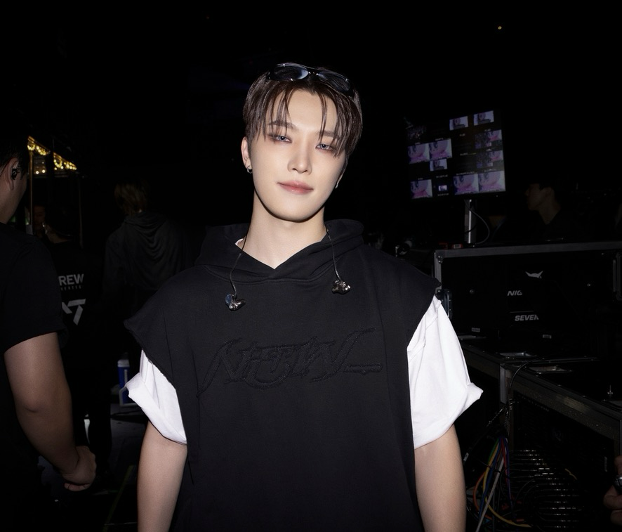 Recent activity shot of Dino (SEVENTEEN)