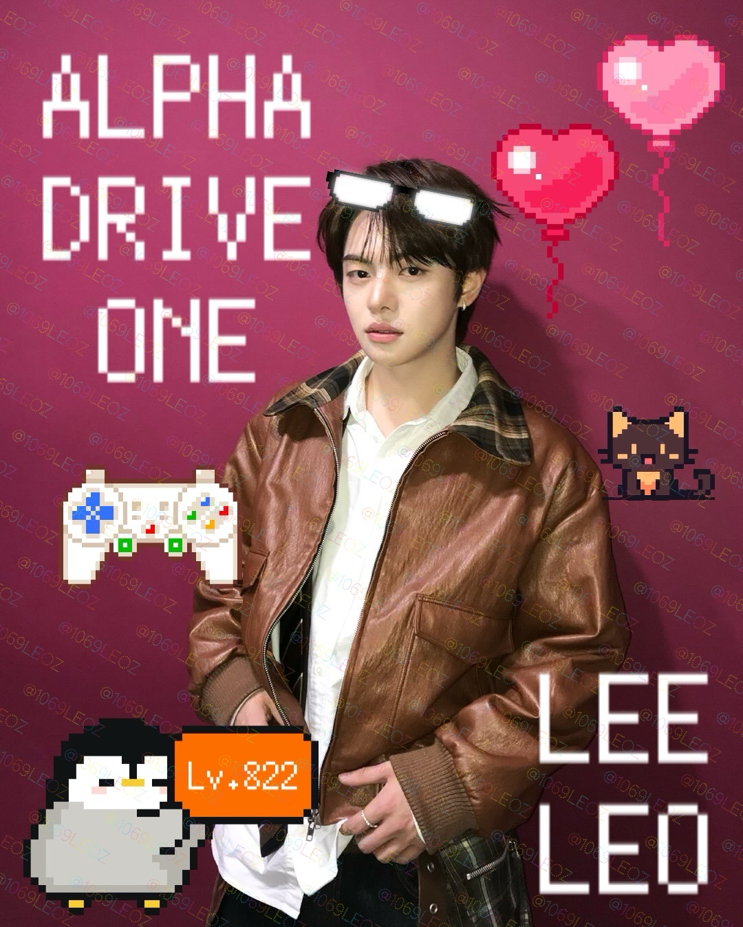 A moment captured by Lee Leo (ALPHA DRIVE ONE)'s fan