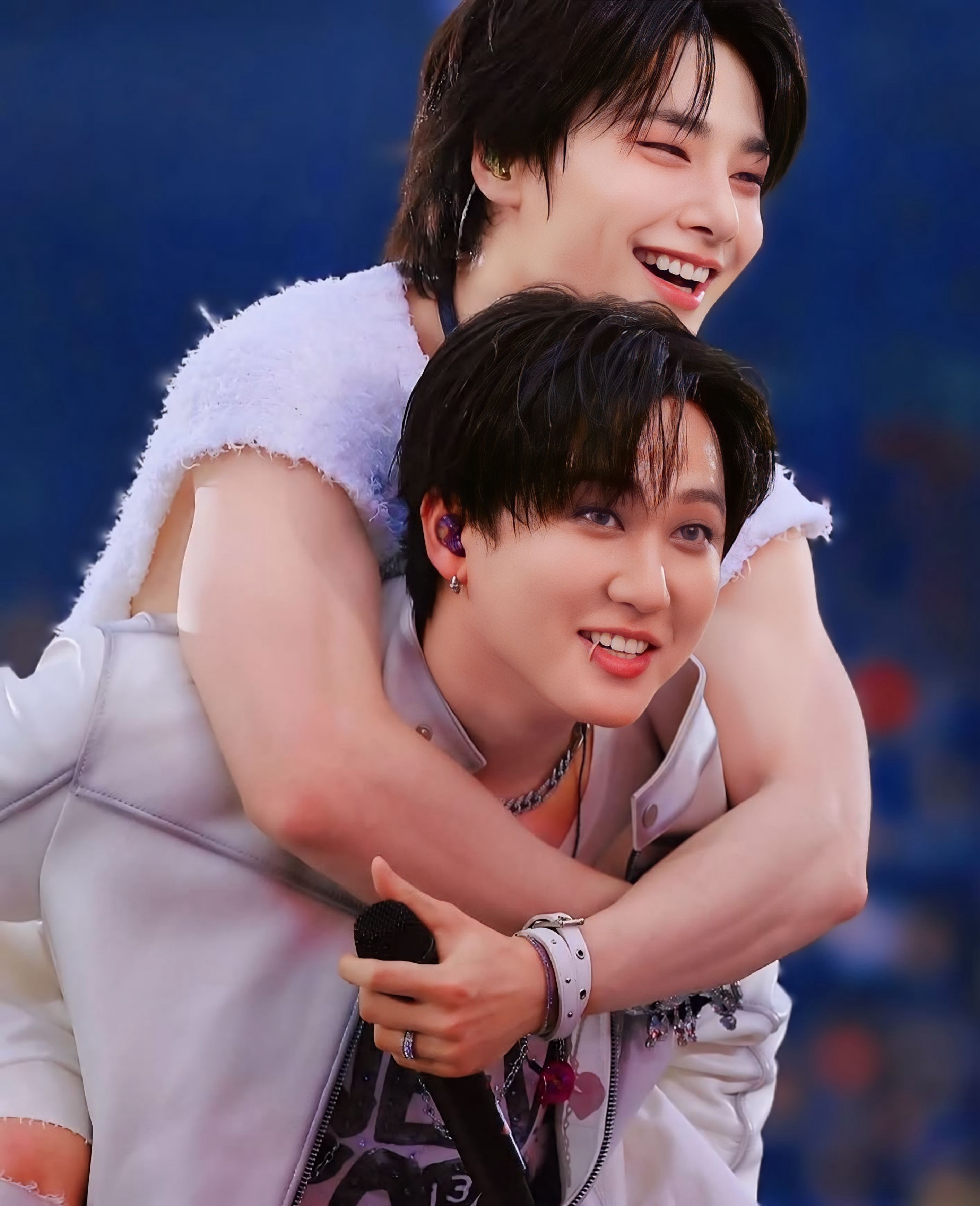 A moment captured by I.N (Stray Kids)'s fan