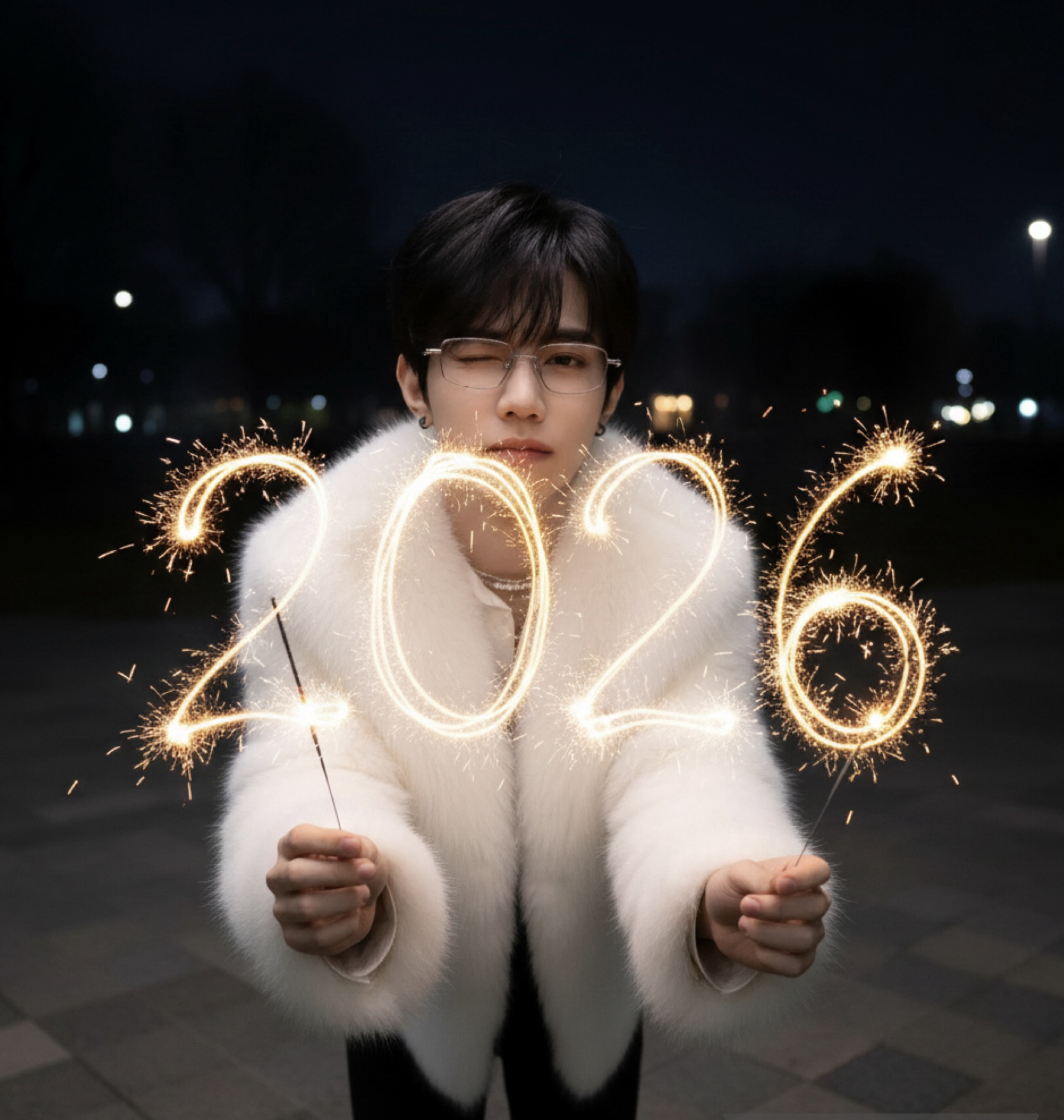 Recent activity shot of Zhang Hao (ZEROBASEONE)