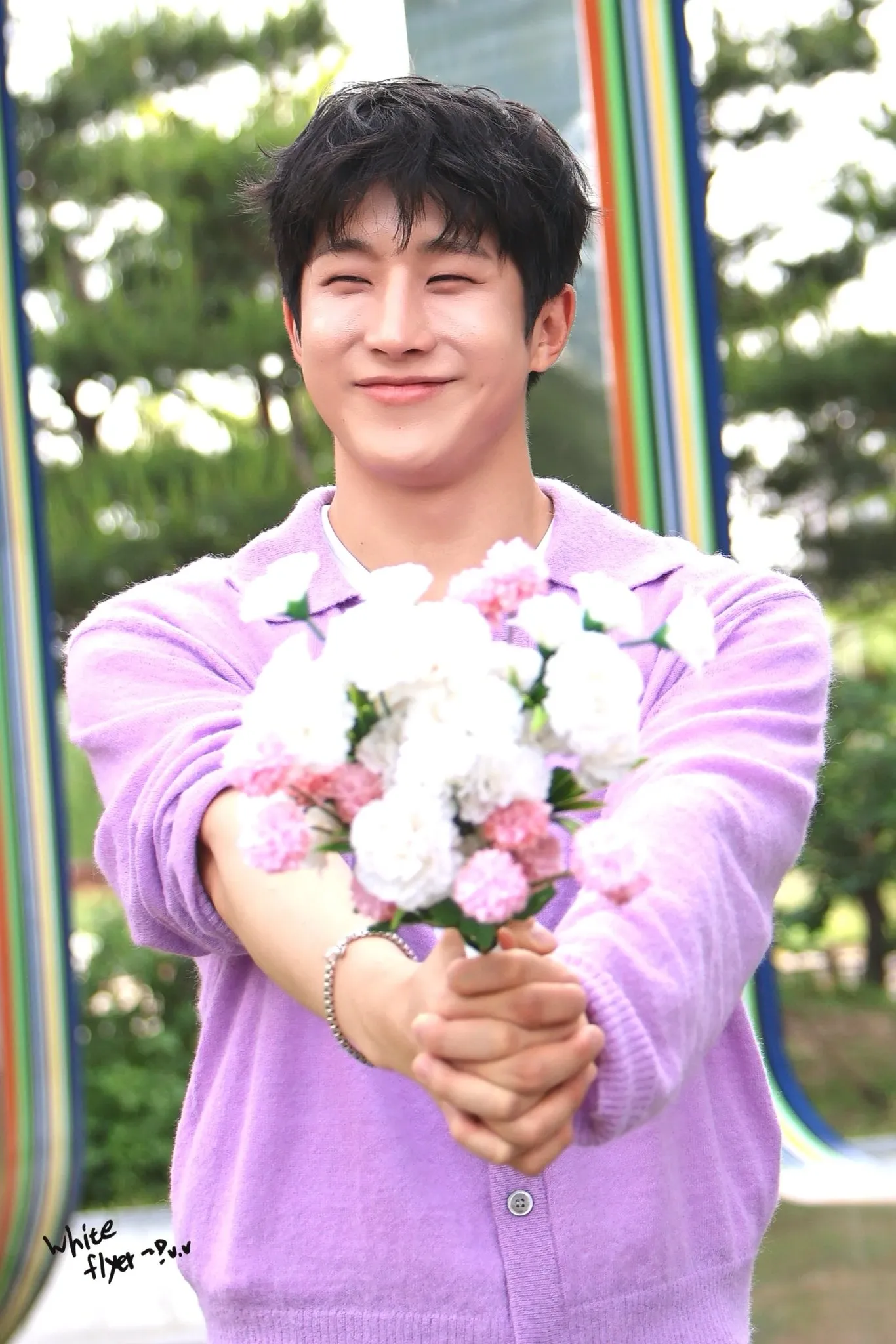 Recent activity shot of Jinjin (ASTRO)