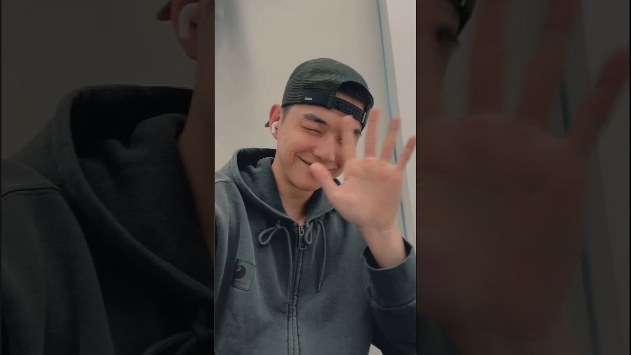 강다니엘의 비하인드 컷