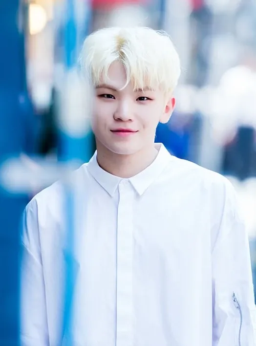 Recent activity shot of Woozi (SEVENTEEN)