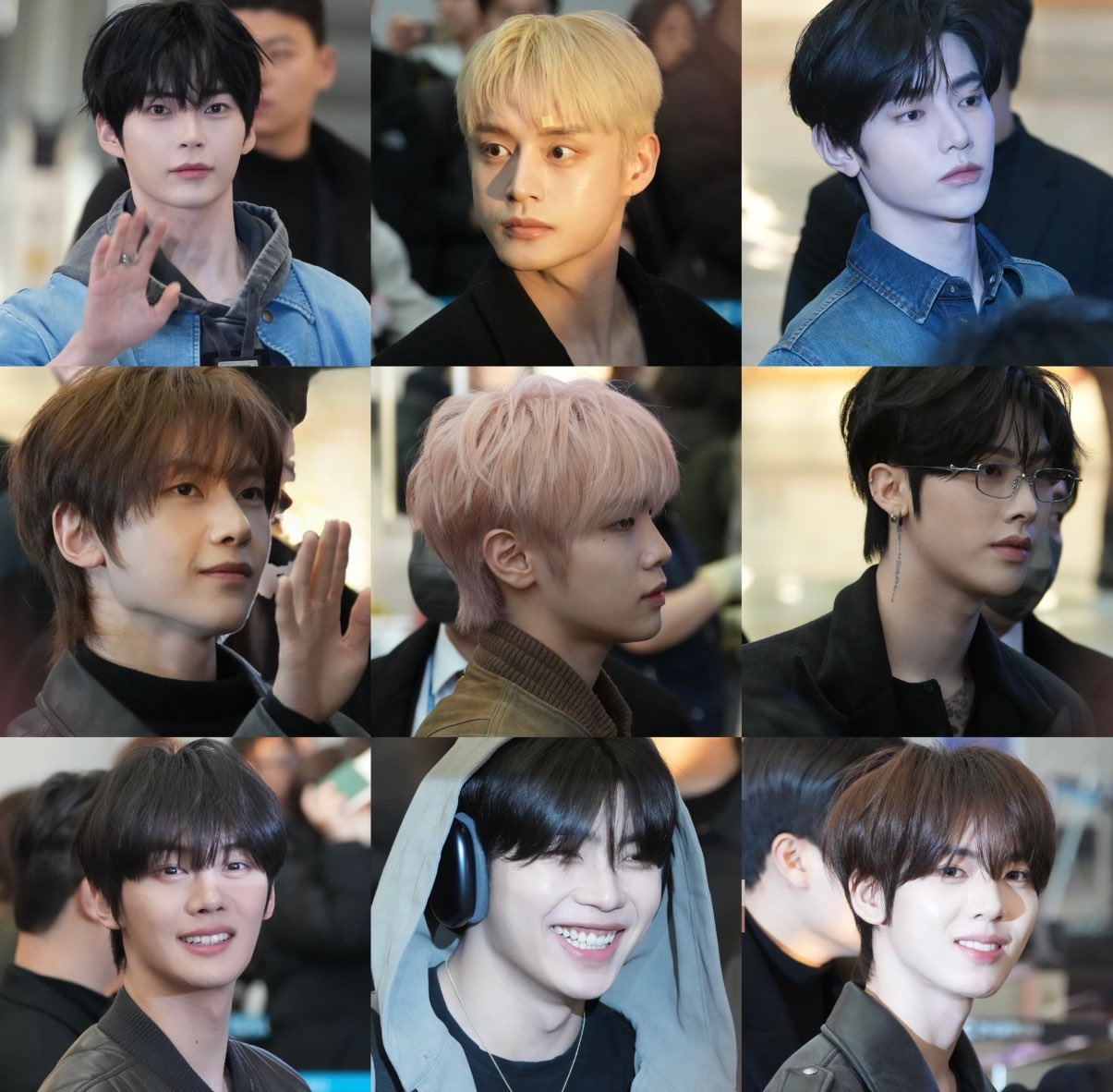 A moment captured by Han Yujin (ZEROBASEONE)'s fan