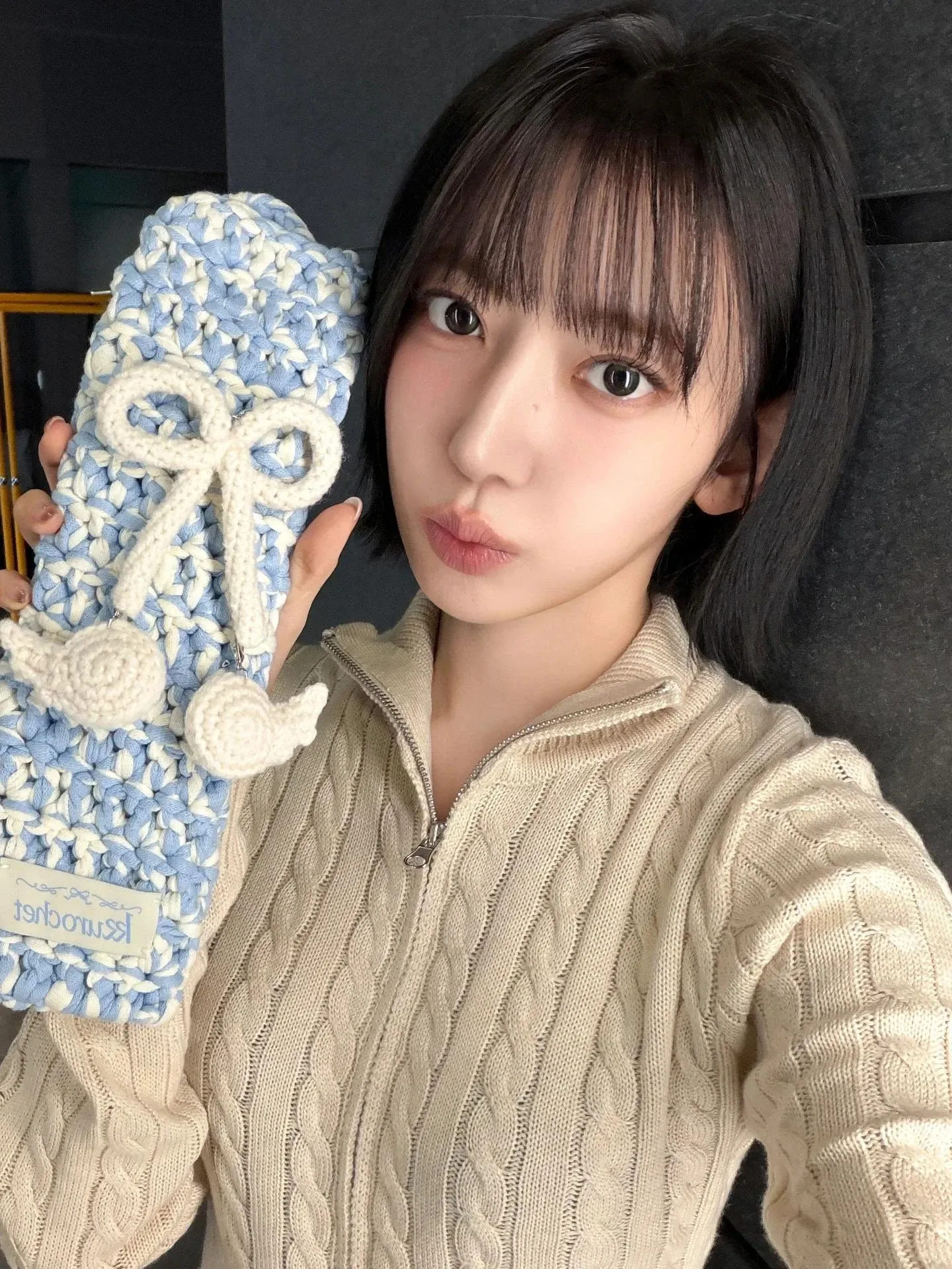 Recent activity shot of Sakura (LE SSERAFIM)