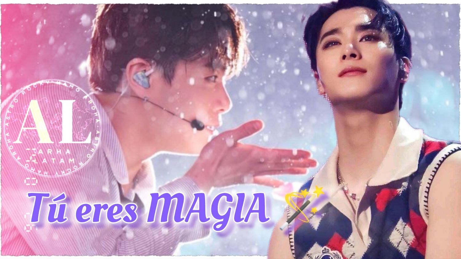 A moment captured by Moonbin (ASTRO)'s fan