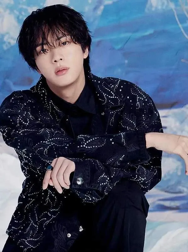 A moment captured by Jin (BTS)'s fan