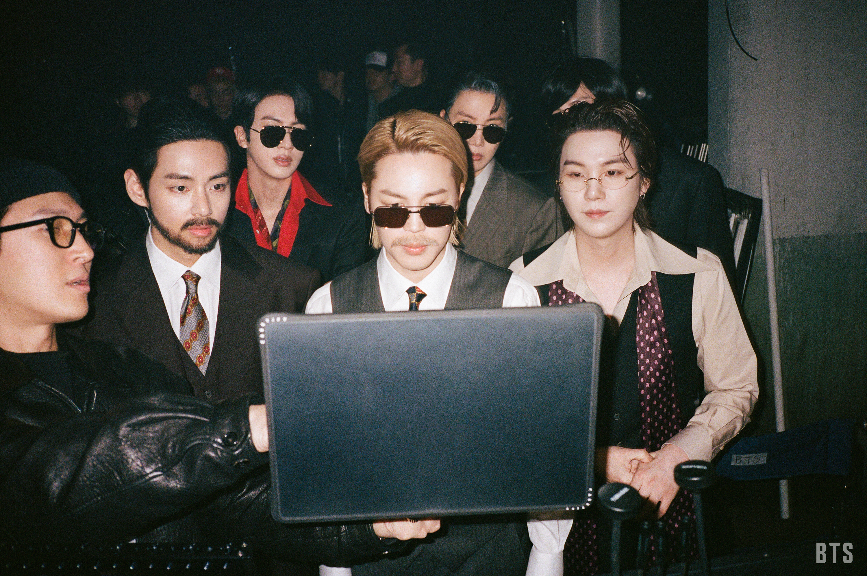 BTSの舞台裏ショット