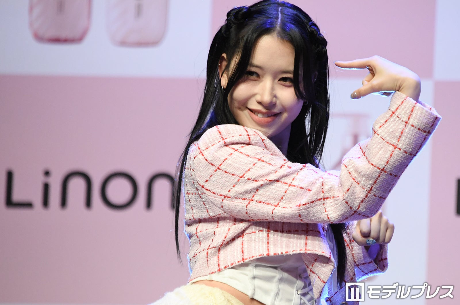 A moment captured by Kasahara Momona (ME:I)'s fan