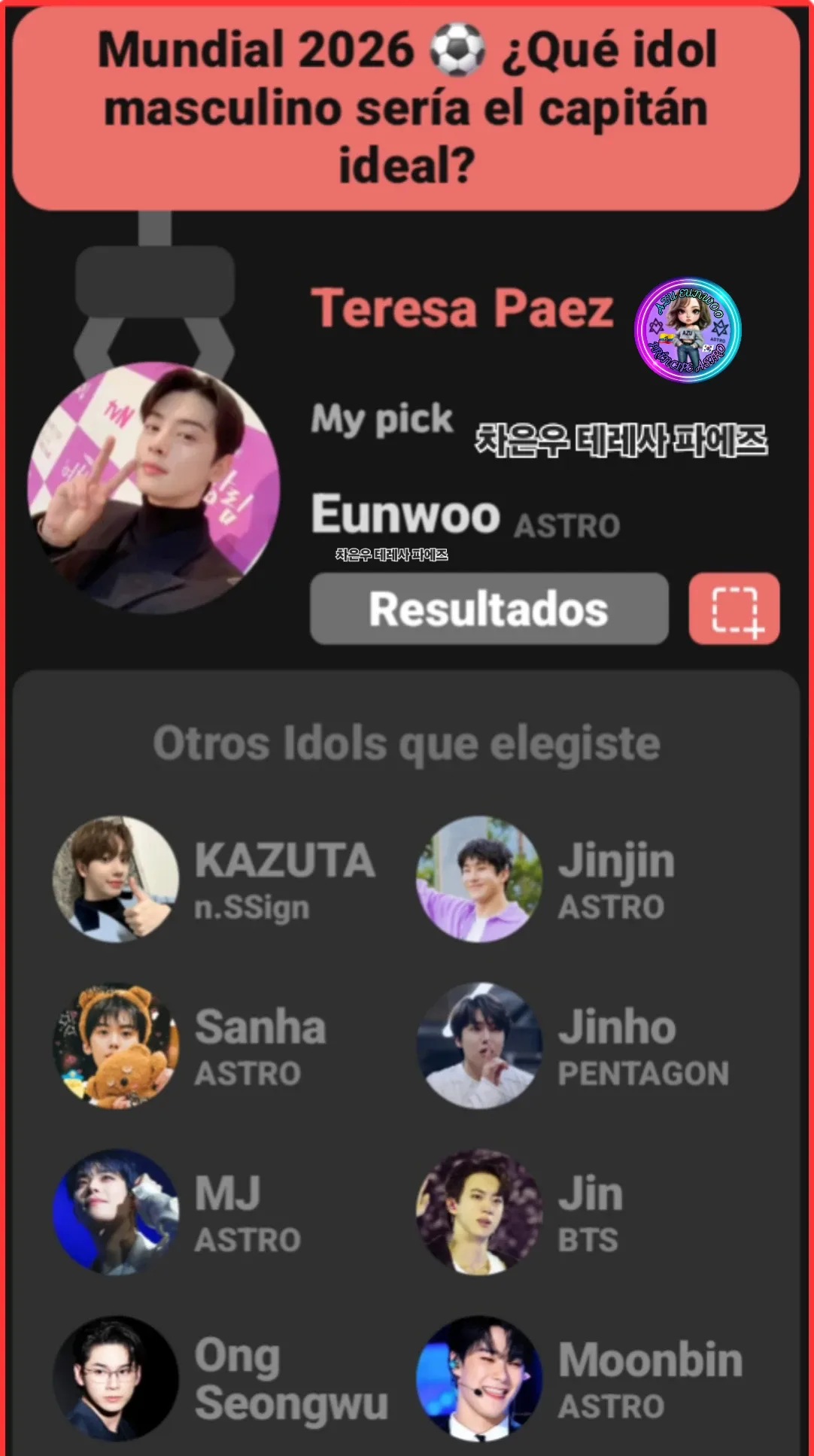 Behind-the-scenes cut of Eunwoo (ASTRO)
