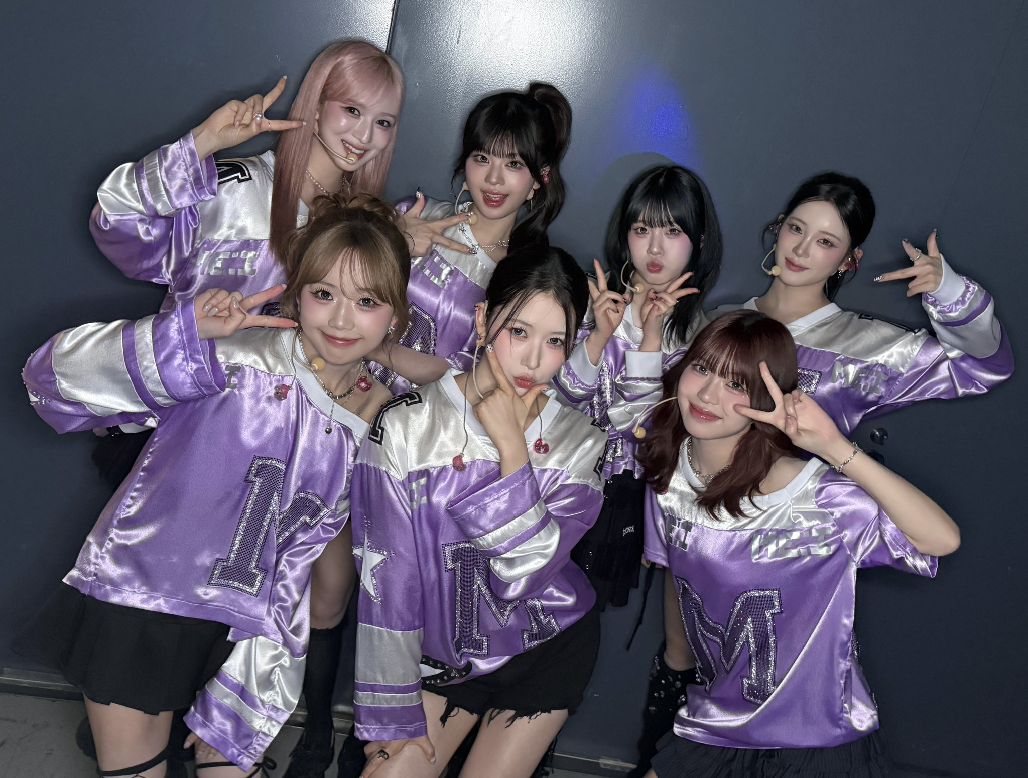 Behind-the-scenes cut of Kasahara Momona (ME:I)