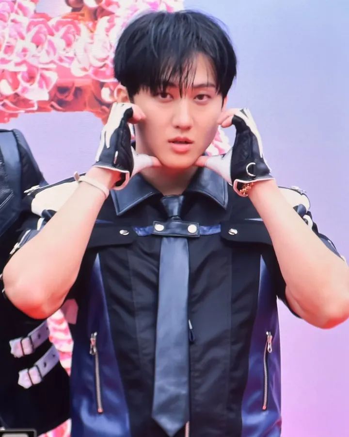 Recent activity shot of Changbin (Stray Kids)