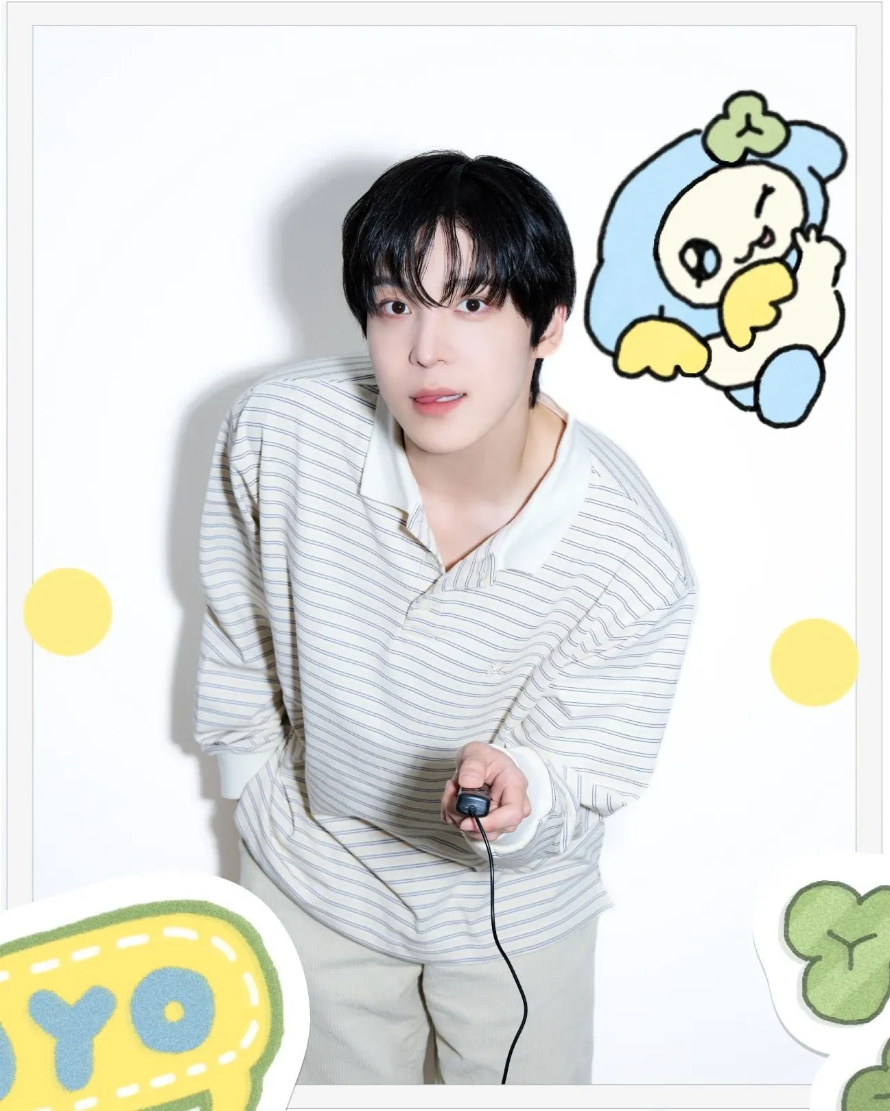 Behind-the-scenes cut of Yunho (ATEEZ)