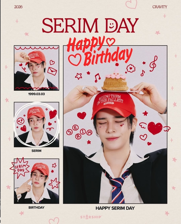 A moment captured by Serim (CRAVITY)'s fan