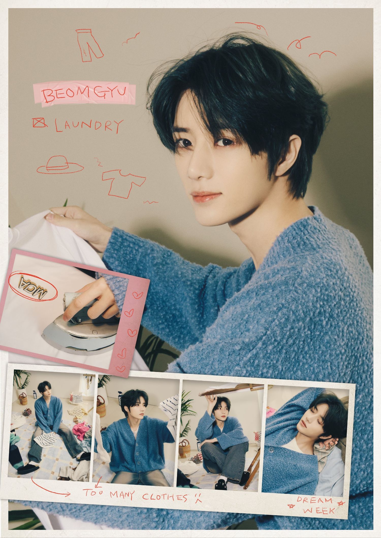 Behind-the-scenes cut of Beomgyu (TOMORROW X TOGETHER)