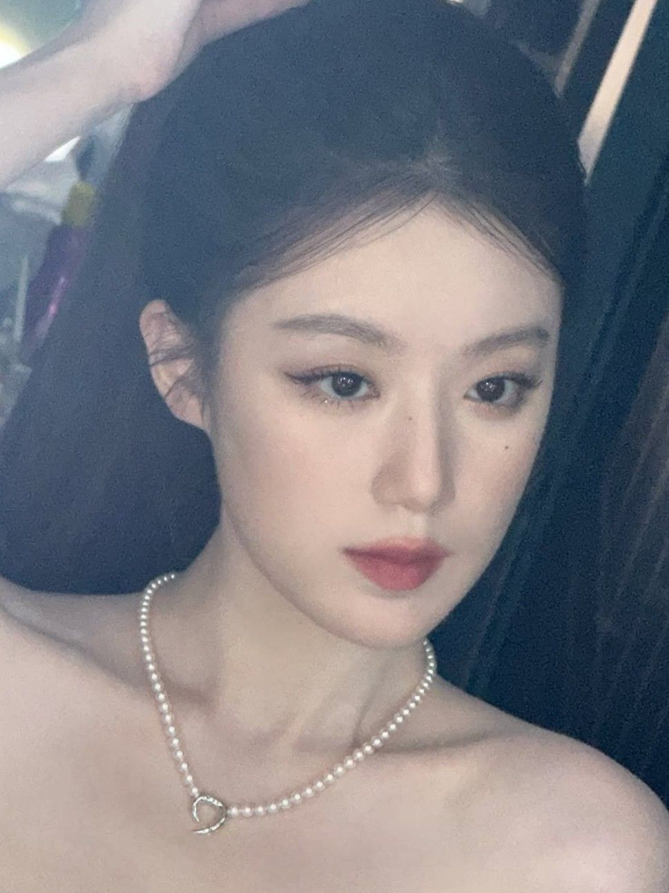 Recent activity shot of Shuhua (i-dle)