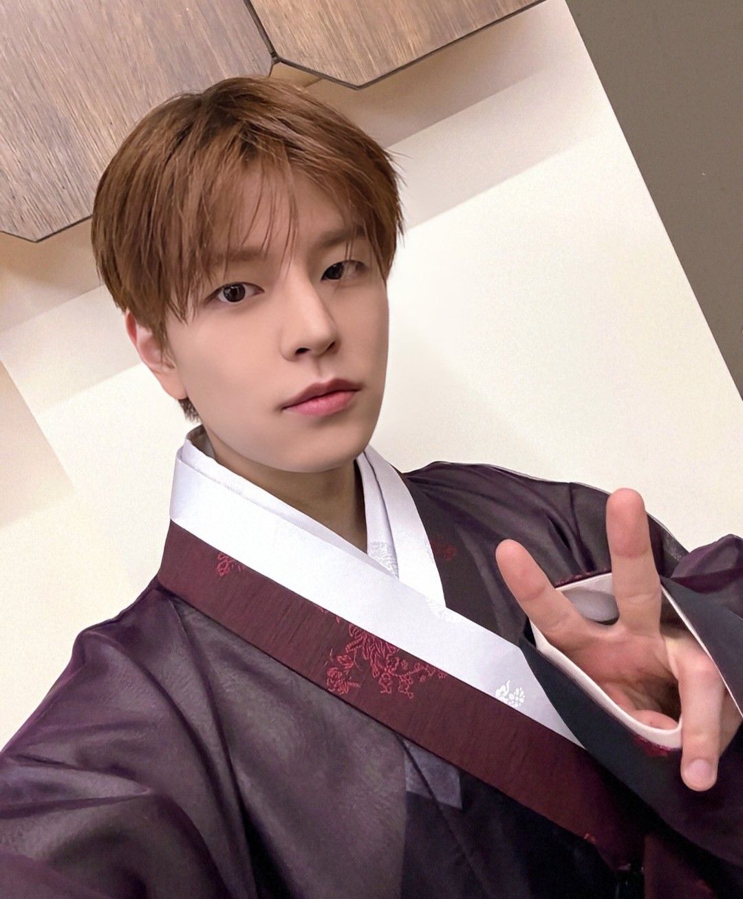 A moment captured by Seungmin (Stray Kids)'s fan