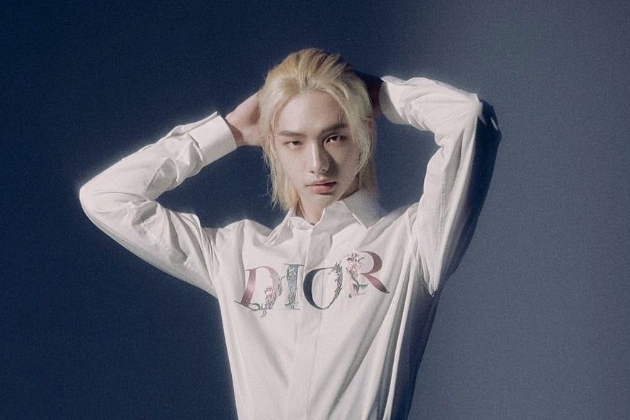 Behind-the-scenes cut of Hyunjin (Stray Kids)