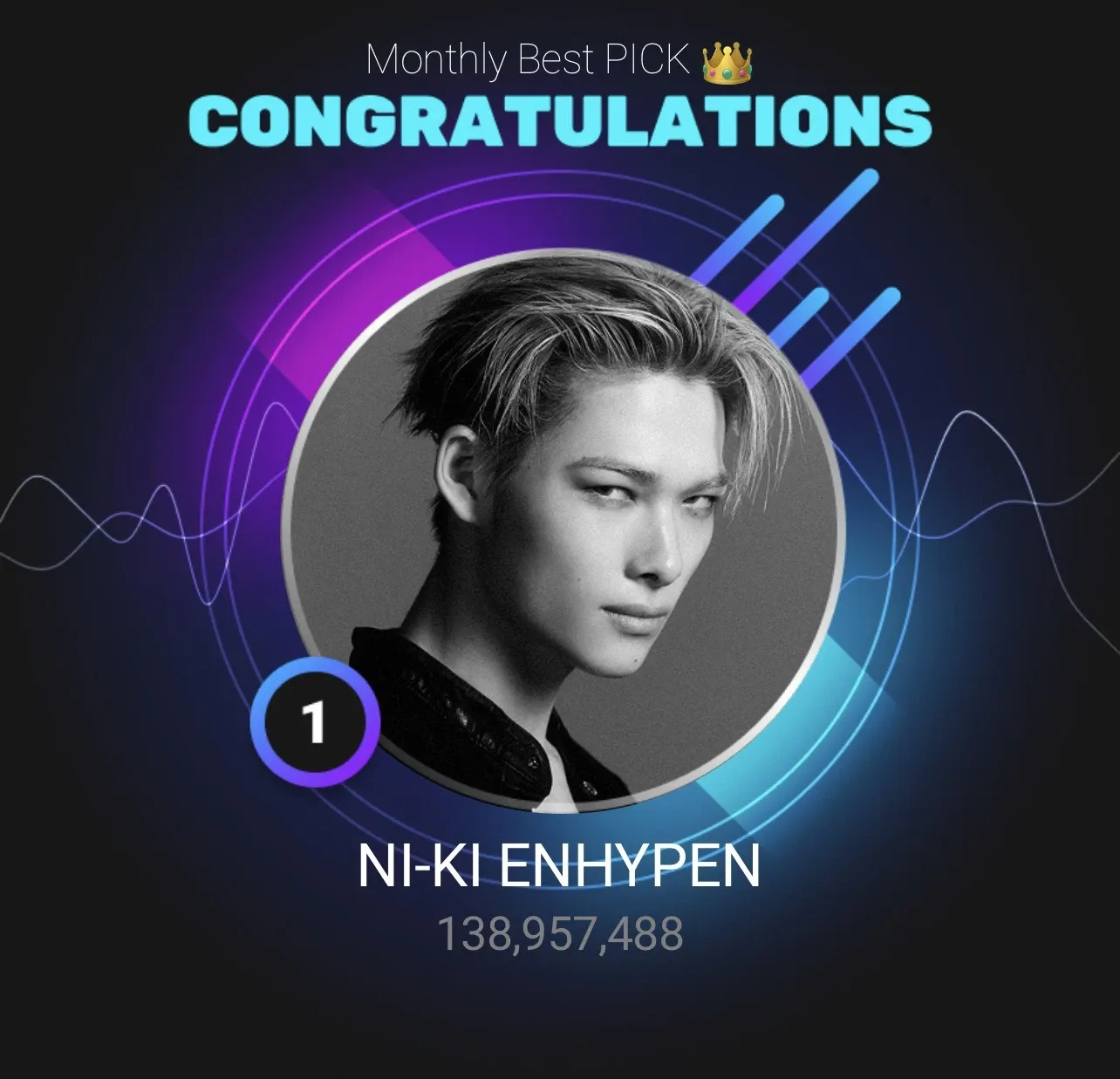 Momen yang diabadikan oleh penggemar NI-KI (ENHYPEN)