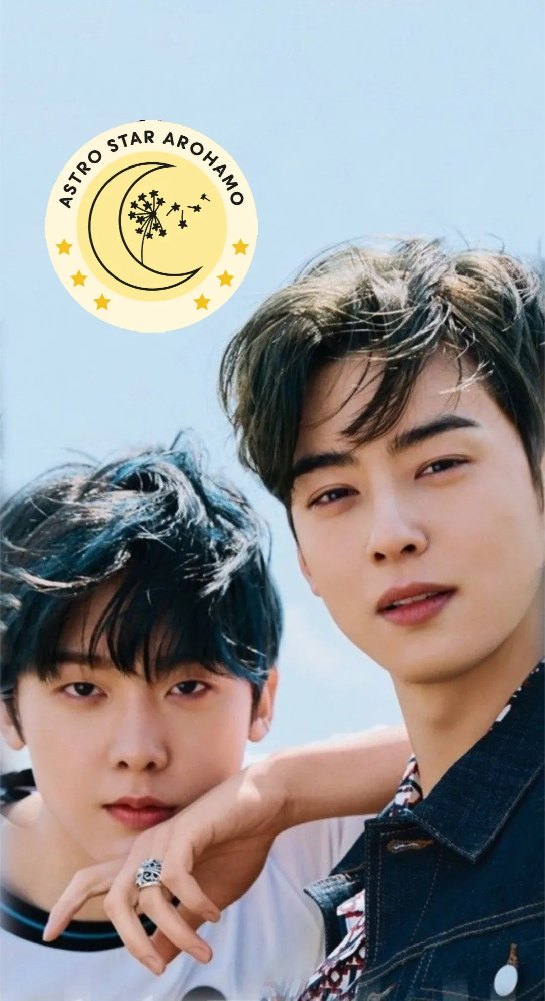 A heartfelt wallpaper shared by Eunwoo (ASTRO)'s fans