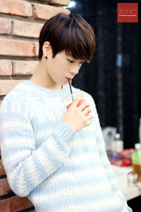 Recent activity shot of Moonbin (ASTRO)