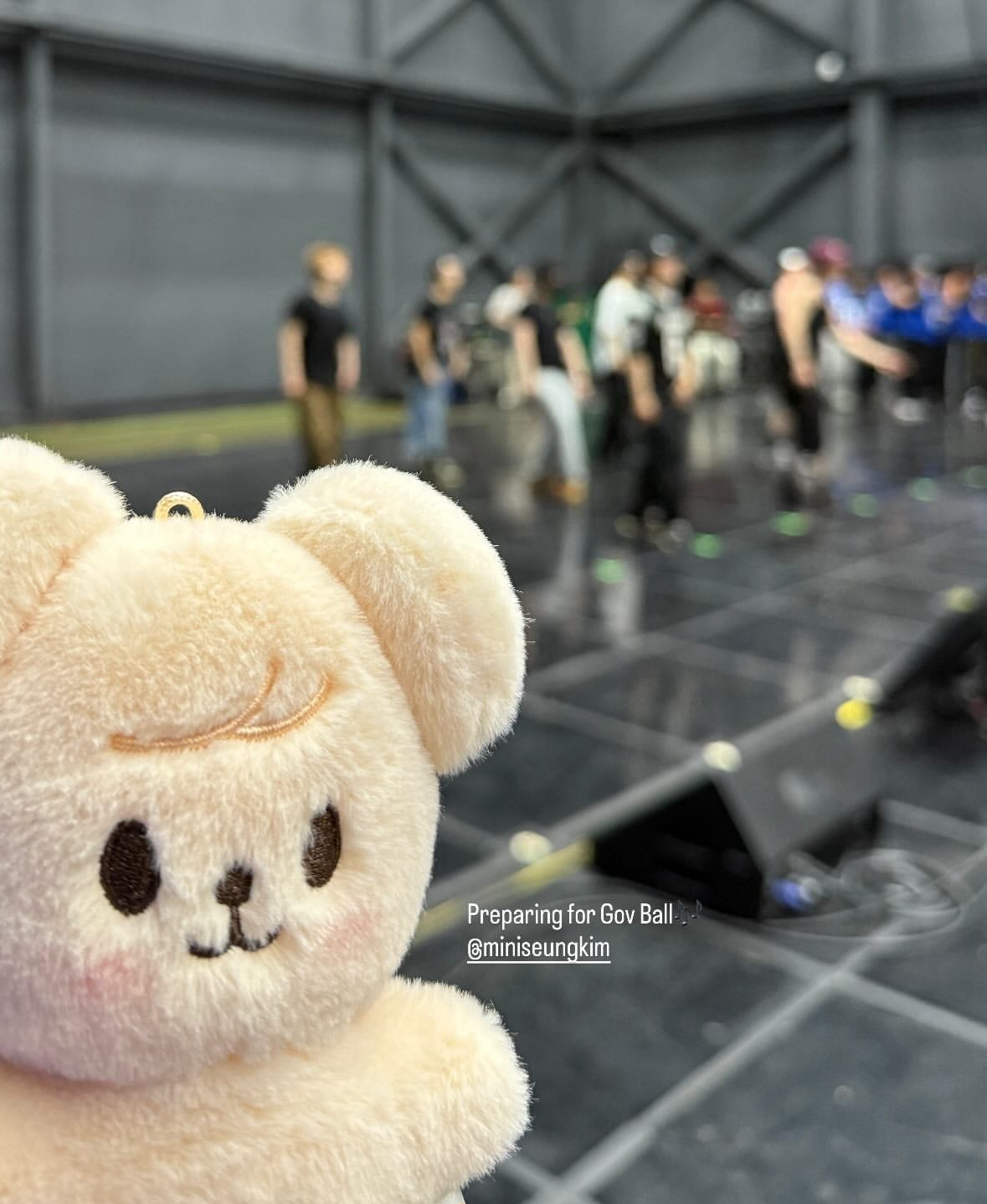 Behind-the-scenes cut of Seungmin (Stray Kids)