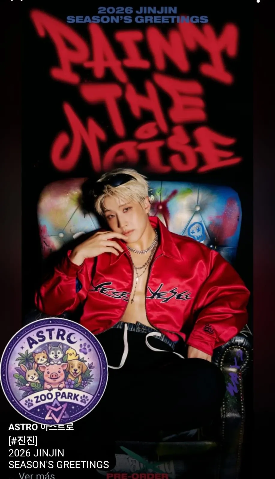 Momen yang diabadikan oleh penggemar Jinjin (ASTRO)