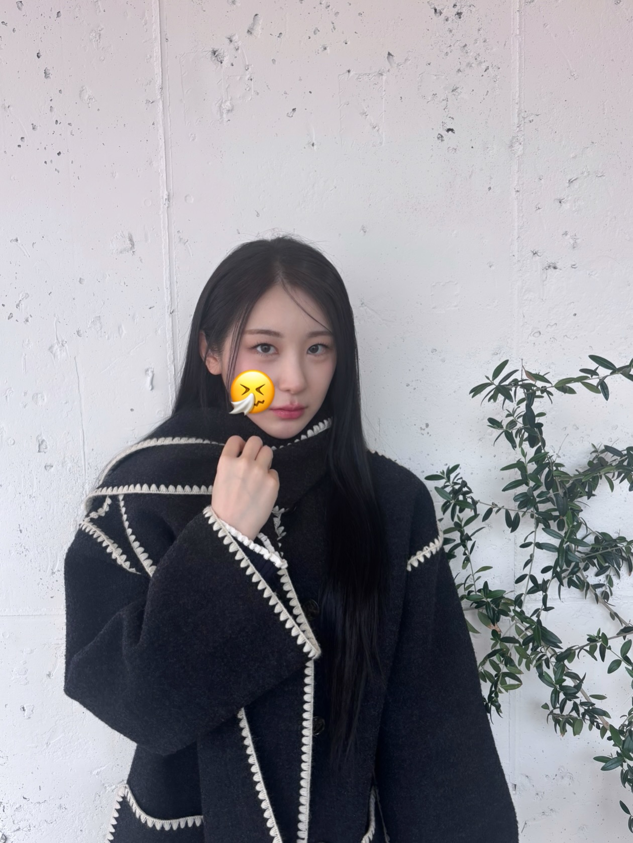 李彩演粉丝拍下的瞬间