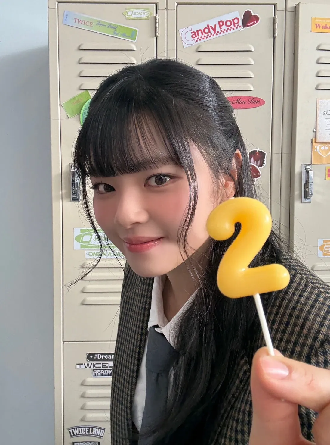 ジョンヨン (TWICE)の舞台裏ショット