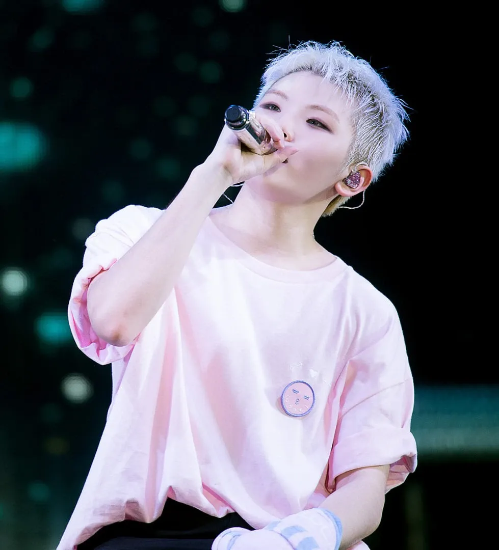 A moment captured by Woozi (SEVENTEEN)'s fan