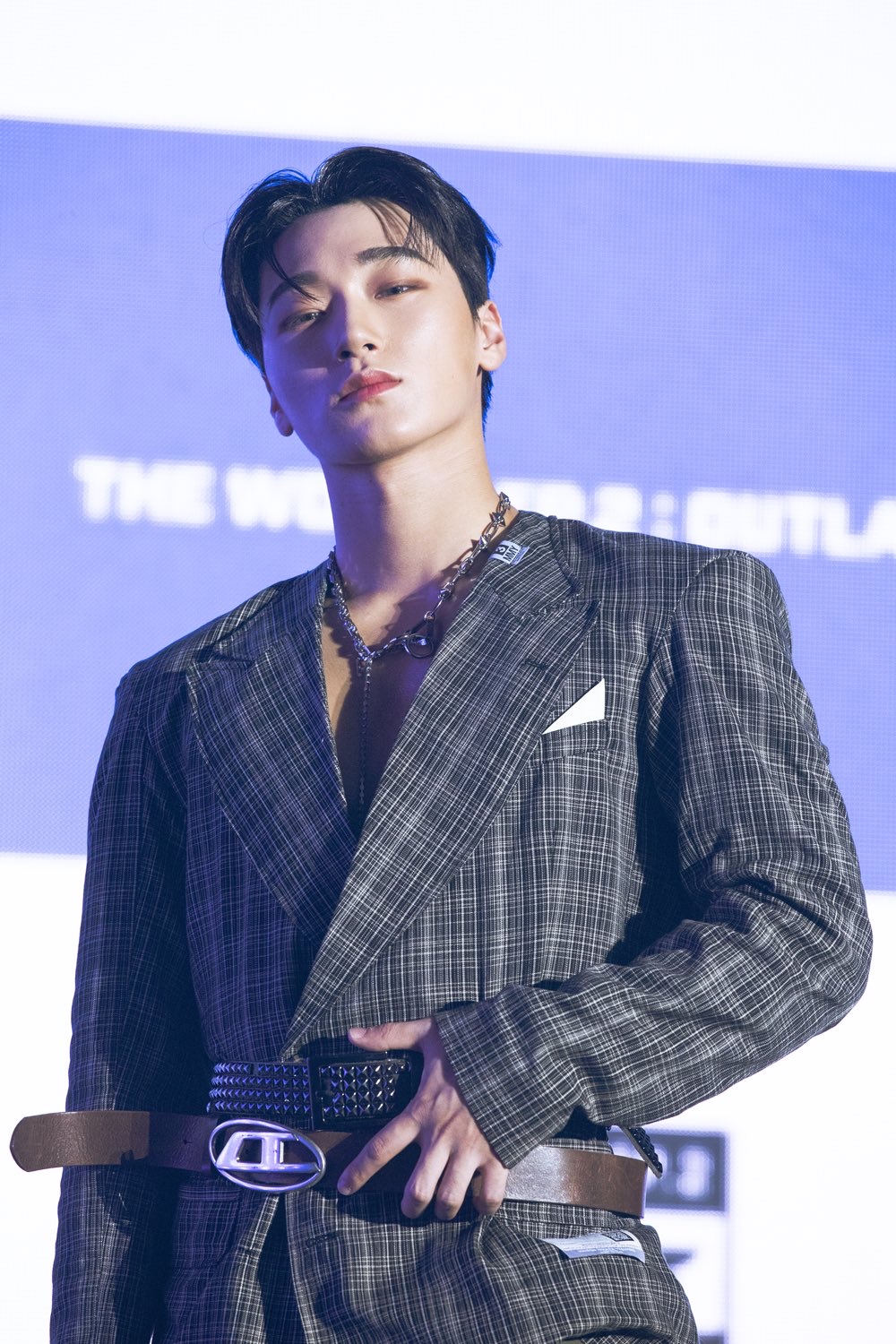 A moment captured by San (ATEEZ)'s fan