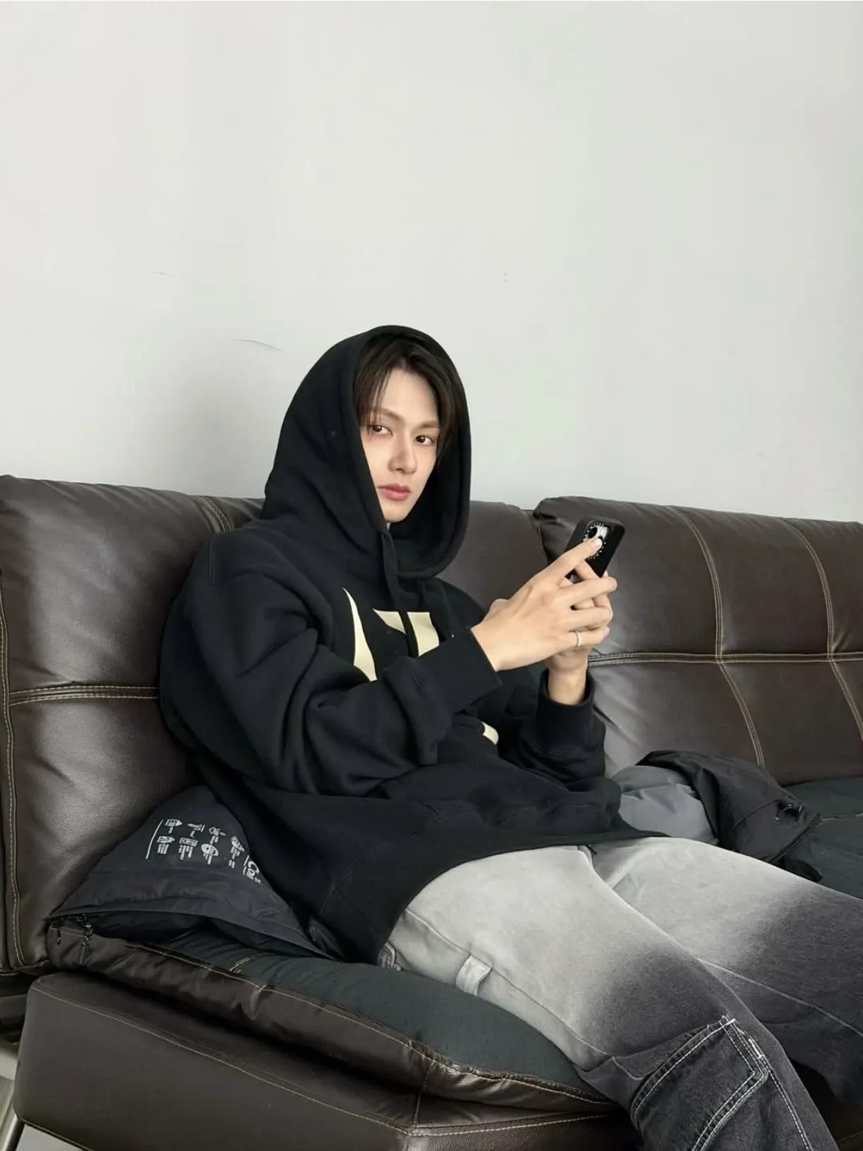 A moment captured by Jun (SEVENTEEN)'s fan