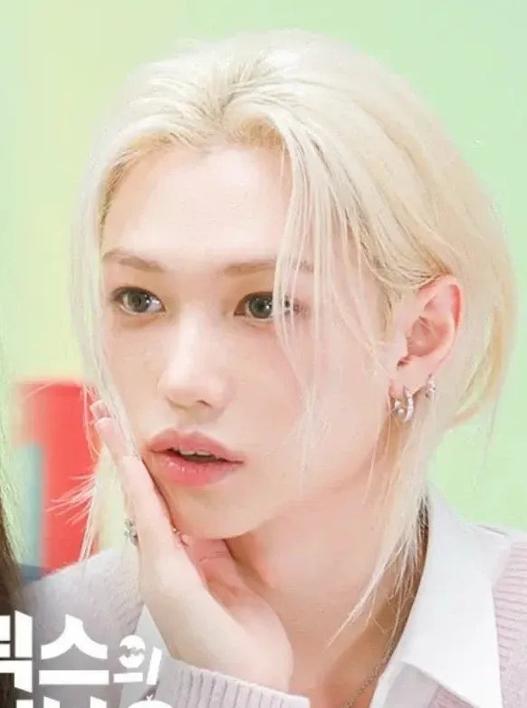 A moment captured by Felix (Stray Kids)'s fan
