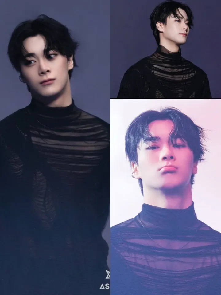 A moment captured by Moonbin (ASTRO)'s fan