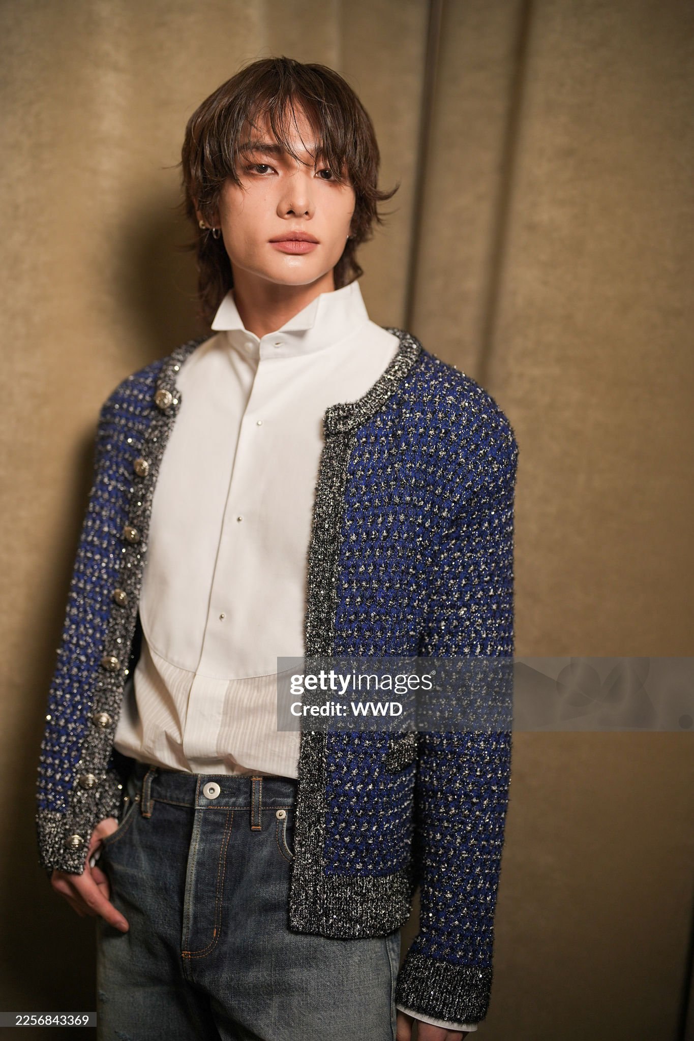 A moment captured by Hyunjin (Stray Kids)'s fan