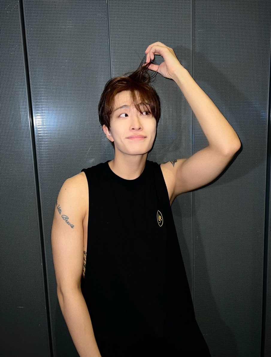 Recent activity shot of Youngjae (GOT7)