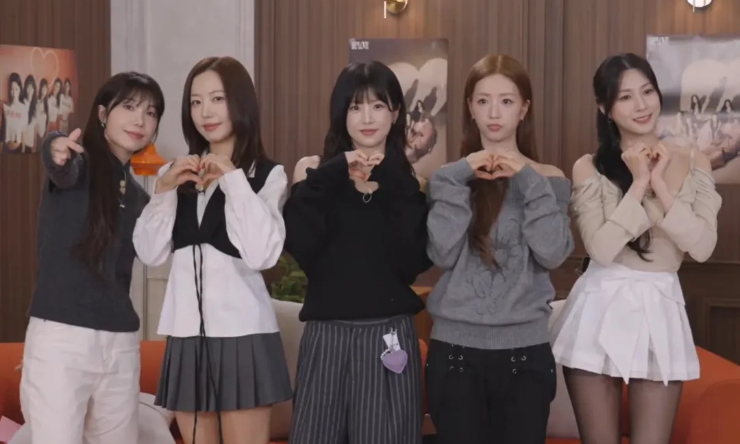 Behind-the-scenes cut of Apink