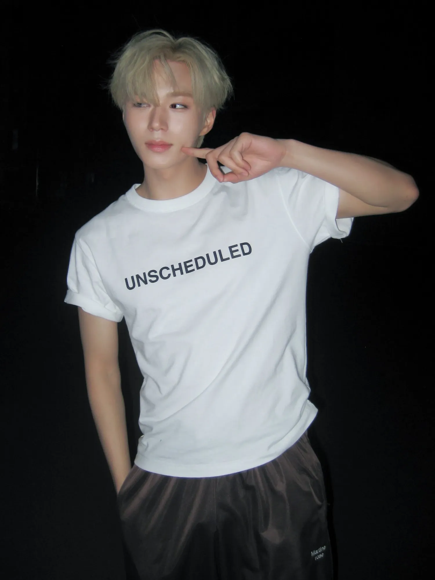 Recent activity shot of Kim Junseo (ALPHA DRIVE ONE)