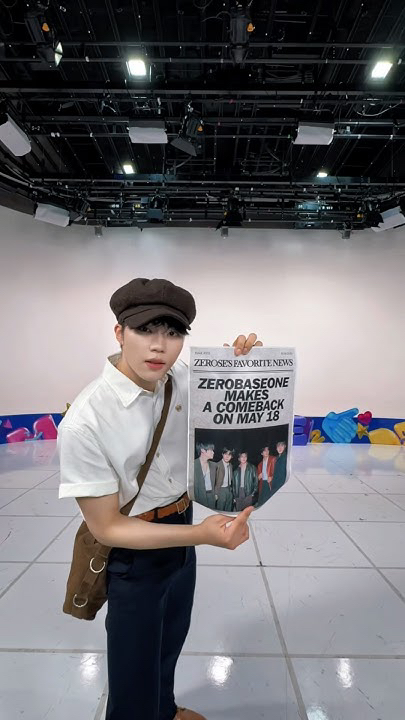 Behind-the-scenes cut of Park Gunwook (ZEROBASEONE)