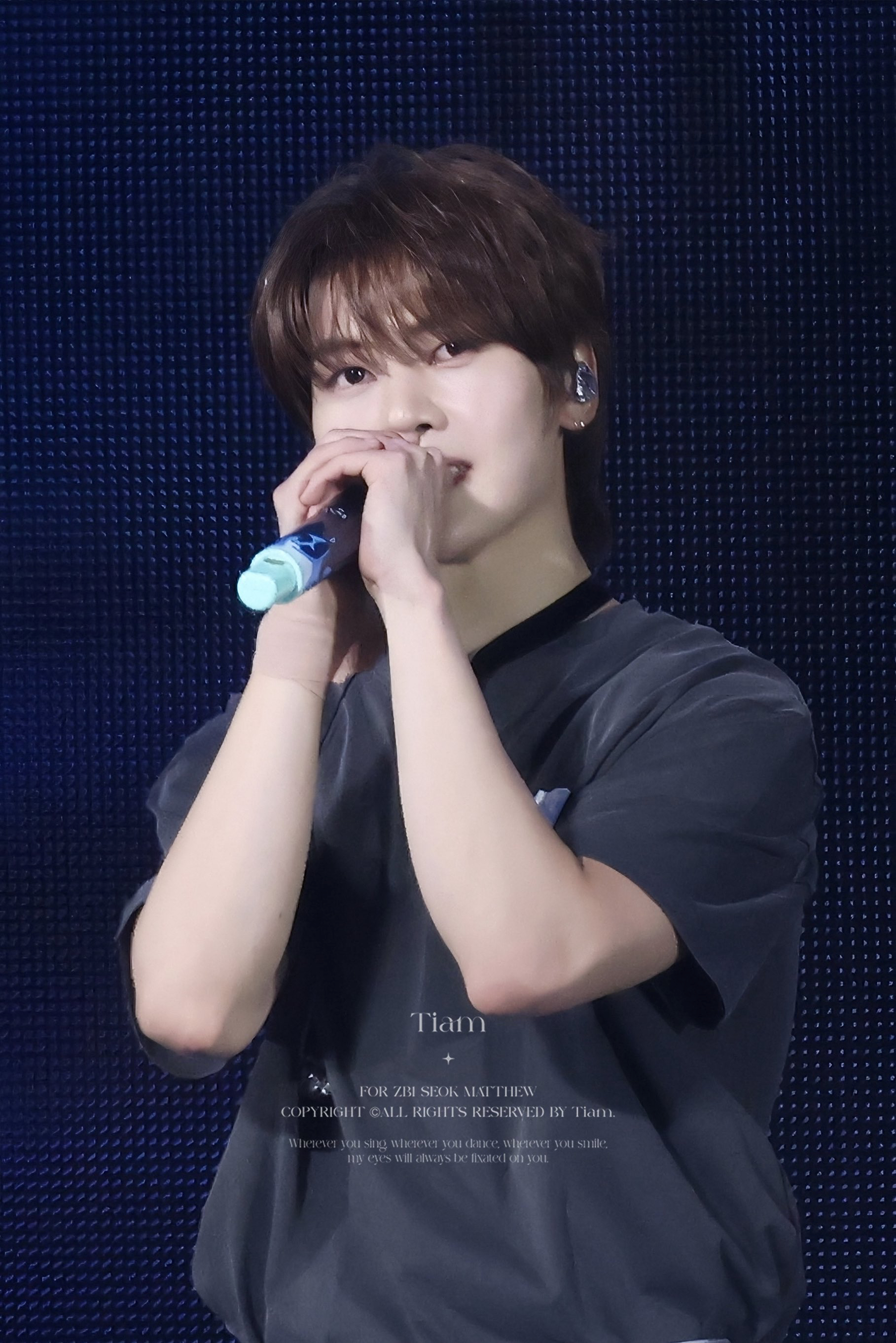 Behind-the-scenes cut of Seok Matthew (ZEROBASEONE)