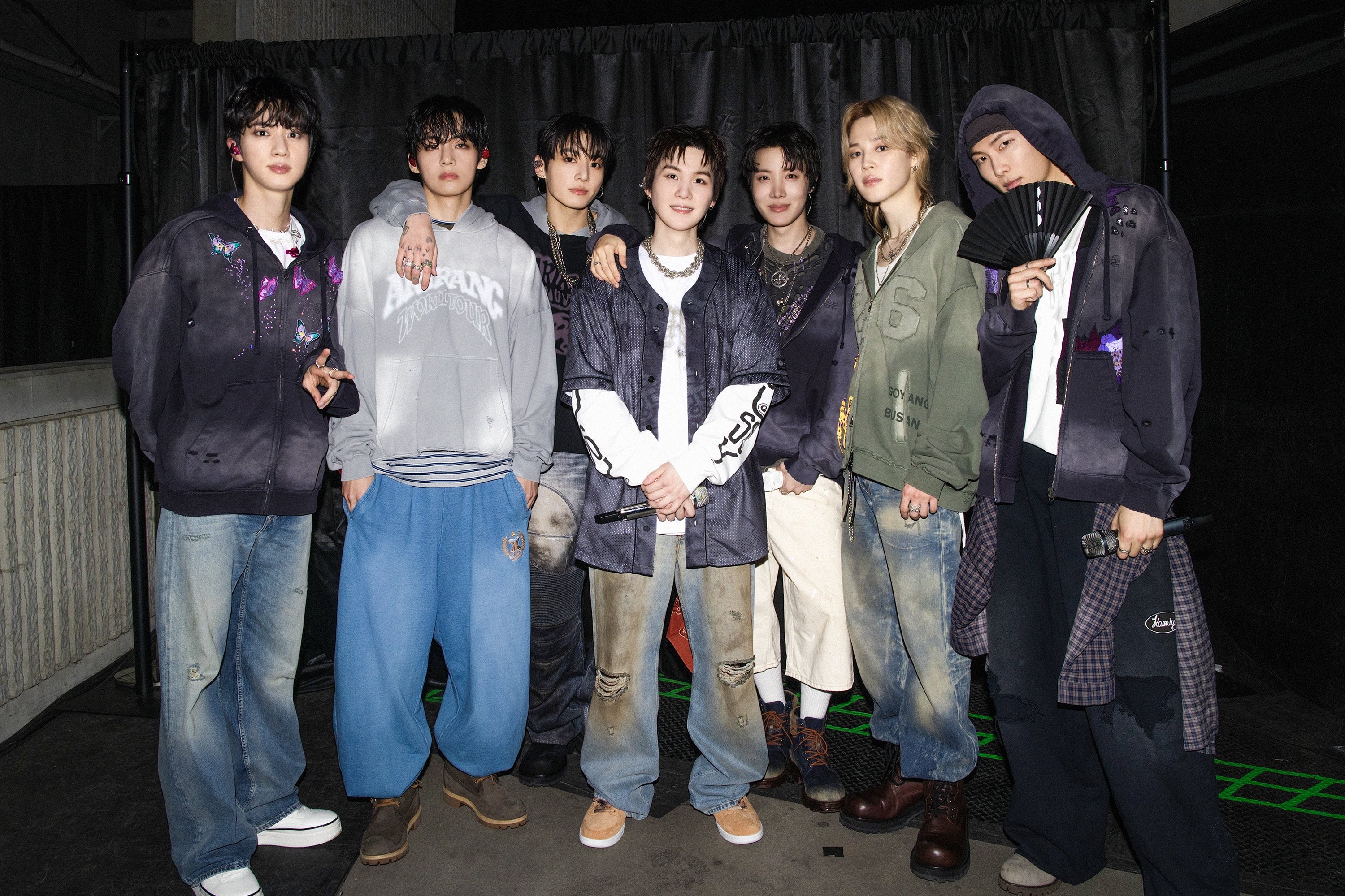 防弹少年团的幕后花絮