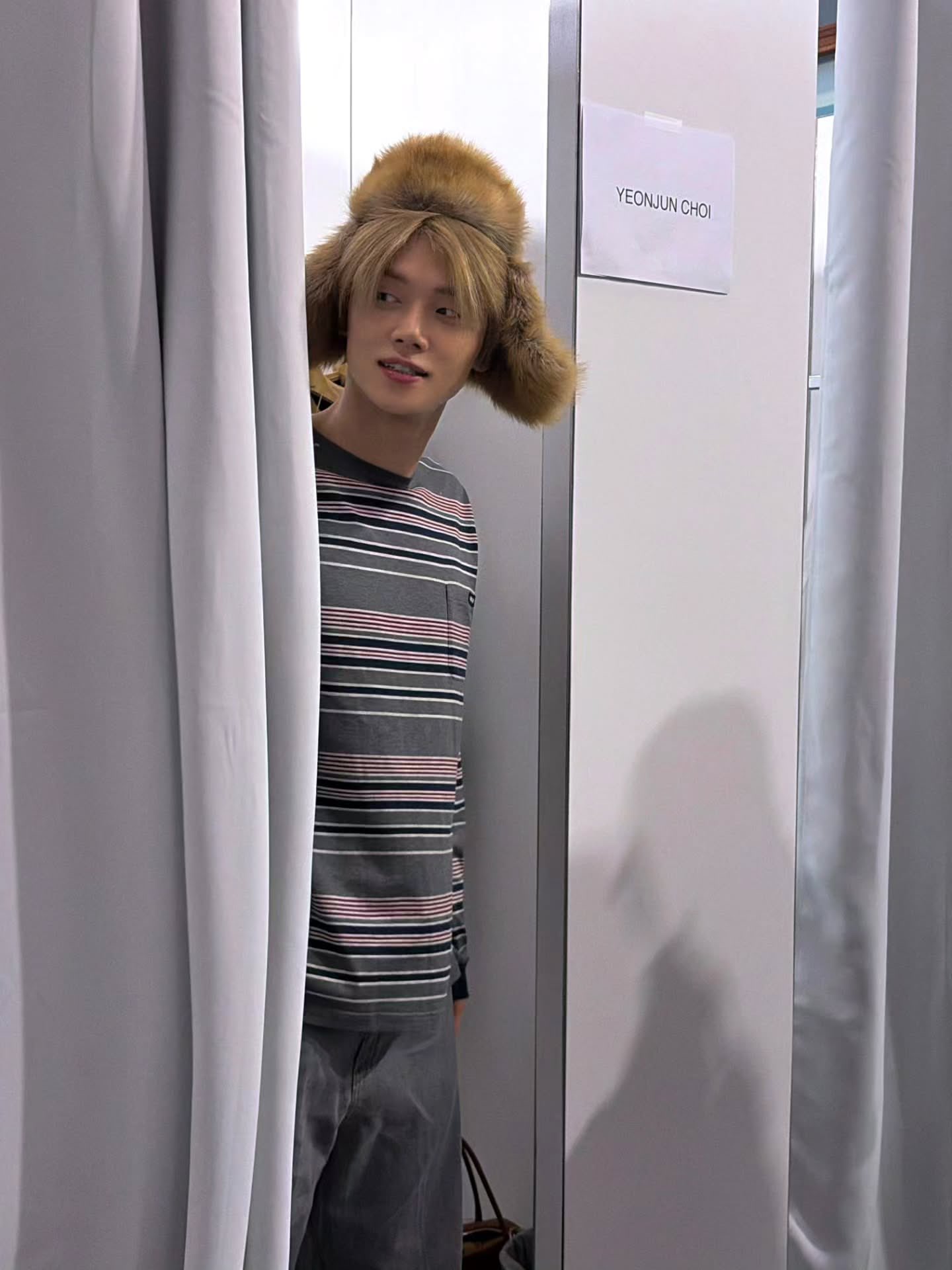 A moment captured by Yeonjun (TOMORROW X TOGETHER)'s fan