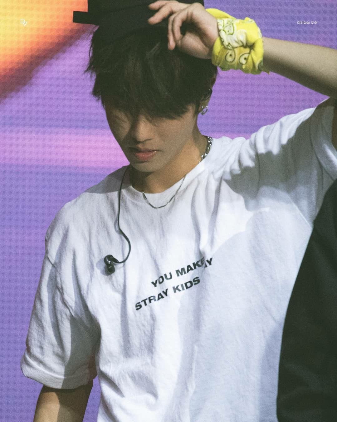 Recent activity shot of HAN (Stray Kids)