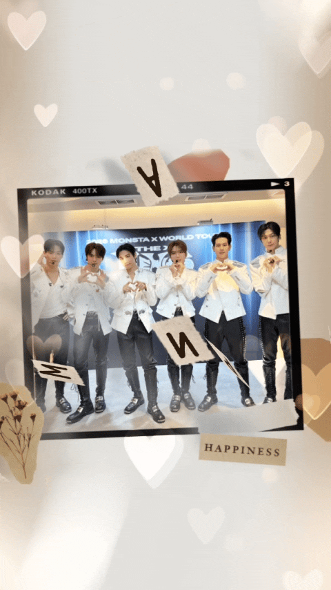 몬스타엑스의 비하인드 컷